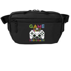 Game On Press Start 3Rd Grade Back To School Gaming Lover Gift Crossbody Pack