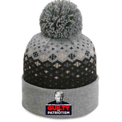 Guilty Of Patriotism The Baniff Cuffed Pom Beanie