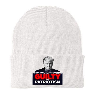 Guilty Of Patriotism Knit Cap Winter Beanie