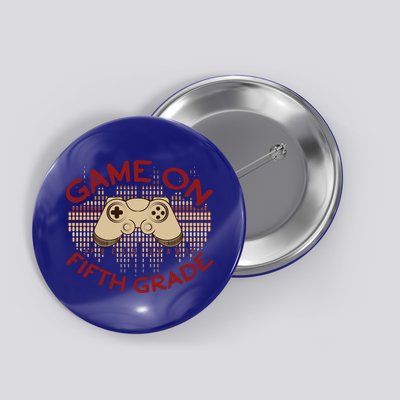 Game On Press Start! 5Th Grade Computer Games Gaming Gamer Funny Gift Button