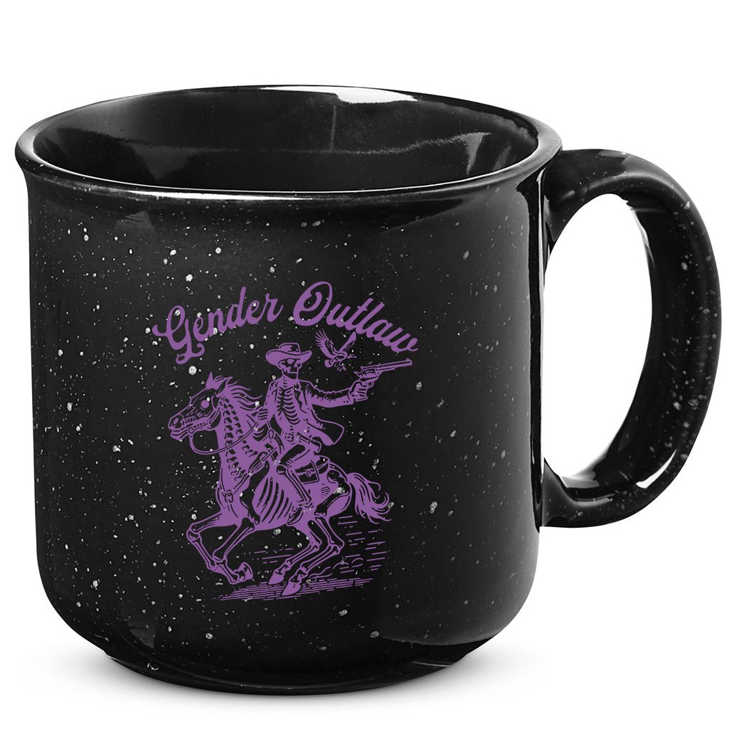Gender Outlaw Pride 15oz Campfire Ceramic Mug