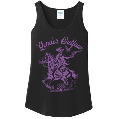 Gender Outlaw Pride Ladies Essential Tank