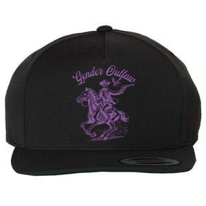 Gender Outlaw Pride Wool Snapback Cap