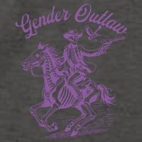 Gender Outlaw Pride Vector Backpack