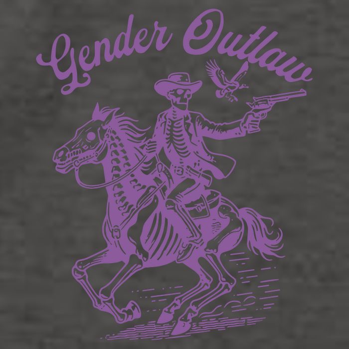 Gender Outlaw Pride Vector Backpack