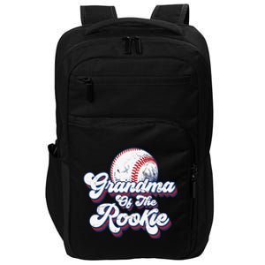 Grandma of Rookie 1st Birthday Baseball Theme Party Impact Tech Backpack