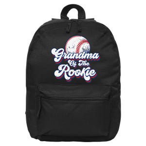 Grandma of Rookie 1st Birthday Baseball Theme Party 16 in Basic Backpack