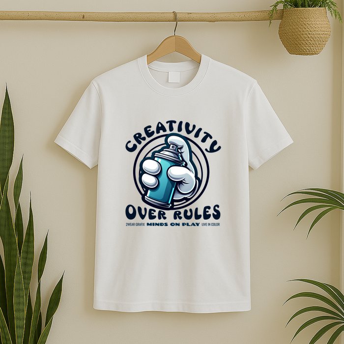 Graffiti Over Rules: Break All Boundaries T-Shirt