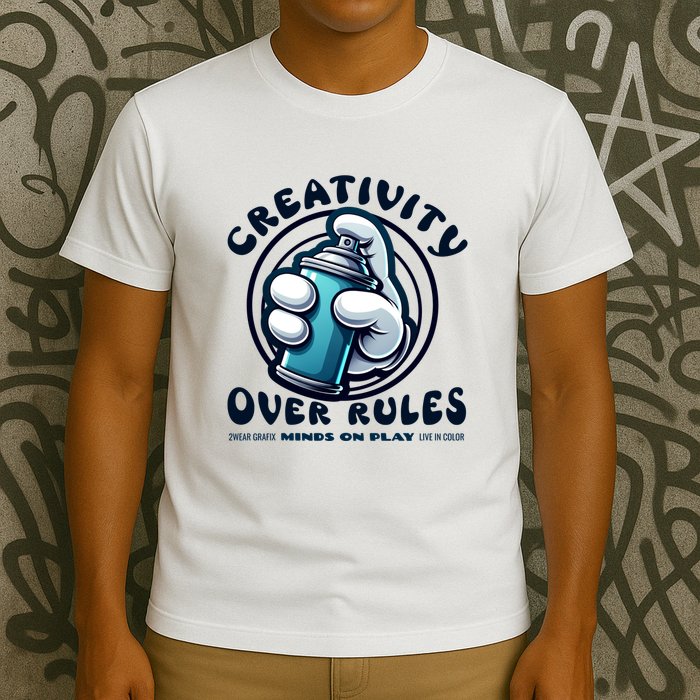 Graffiti Over Rules: Break All Boundaries T-Shirt