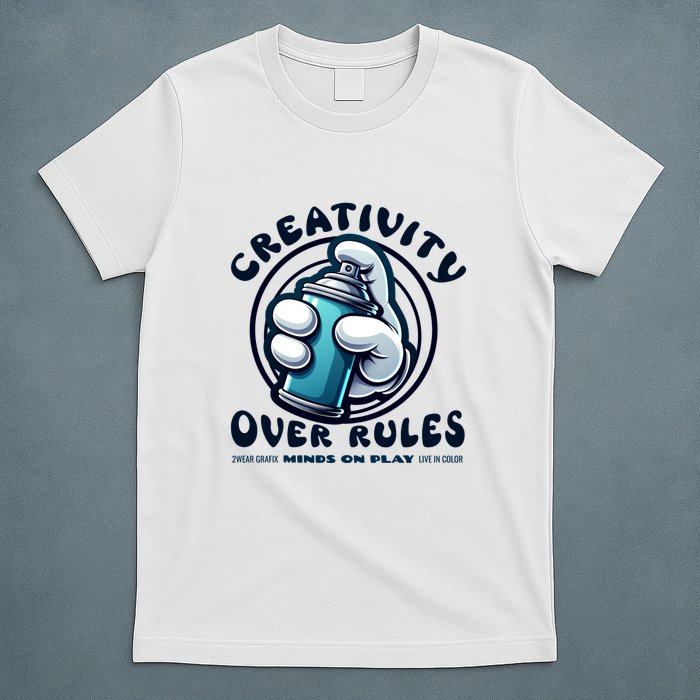 Graffiti Over Rules: Break All Boundaries T-Shirt