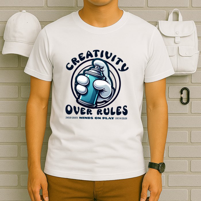 Graffiti Over Rules: Break All Boundaries T-Shirt