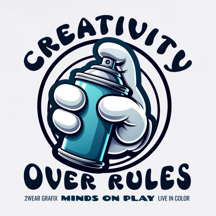 Graffiti Over Rules: Break All Boundaries T-Shirt