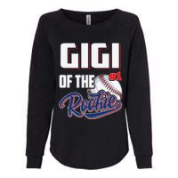 Gigi Of Rookie 1 Years Old Team 1st Birthday Baseball Womens California Wash Sweatshirt