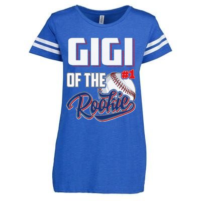 Gigi Of Rookie 1 Years Old Team 1st Birthday Baseball Enza Ladies Jersey Football T-Shirt