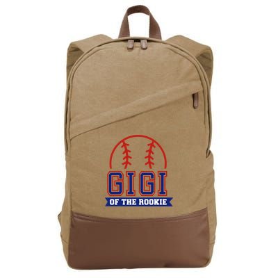 Gigi Of Rookie 1st Birthday Baseball Theme Matching Party Cotton Canvas Backpack