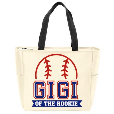 Gigi Of Rookie 1st Birthday Baseball Theme Matching Party Zip Tote Bag