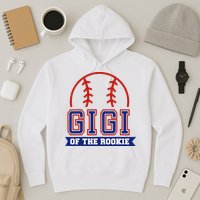 Gigi Of Rookie 1st Birthday Baseball Theme Matching Party Hoodie