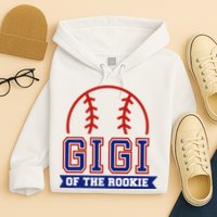 Gigi Of Rookie 1st Birthday Baseball Theme Matching Party Hoodie
