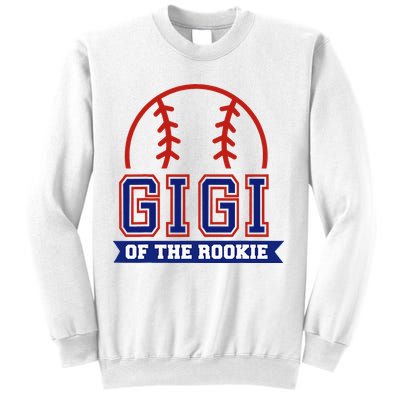 Gigi Of Rookie 1st Birthday Baseball Theme Matching Party Sweatshirt