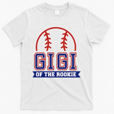 Gigi Of Rookie 1st Birthday Baseball Theme Matching Party T-Shirt
