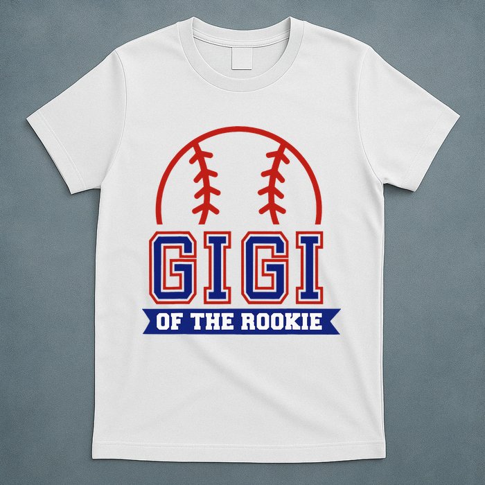 Gigi Of Rookie 1st Birthday Baseball Theme Matching Party T-Shirt