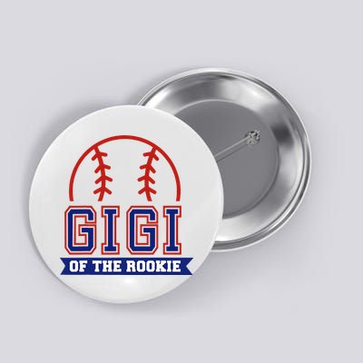 Gigi Of Rookie 1st Birthday Baseball Theme Matching Party Button