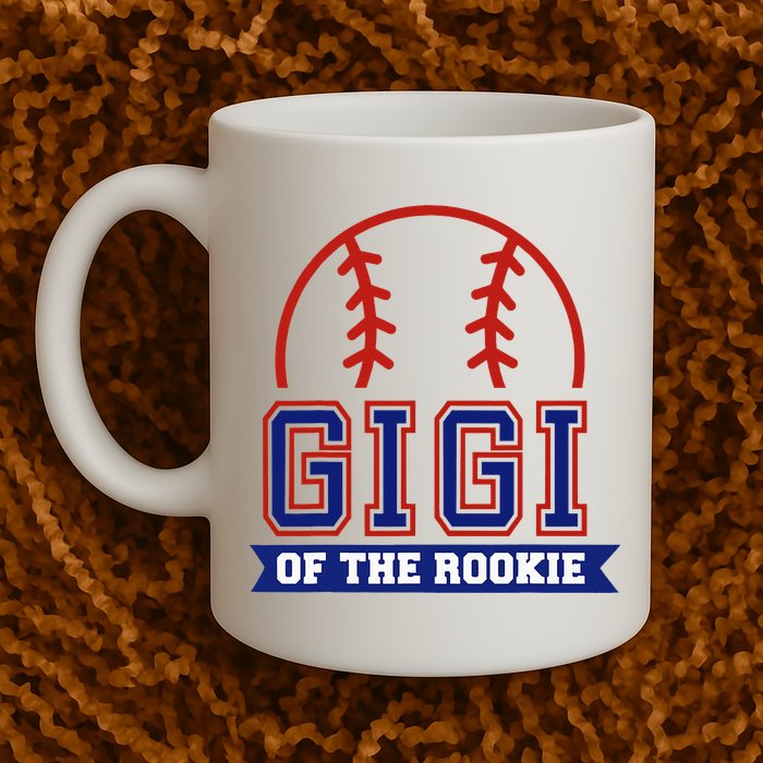 Gigi Of Rookie 1st Birthday Baseball Theme Matching Party Mug