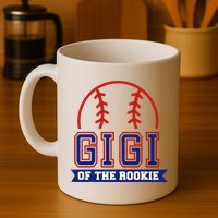 Gigi Of Rookie 1st Birthday Baseball Theme Matching Party Mug