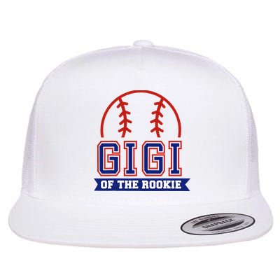 Gigi Of Rookie 1st Birthday Baseball Theme Matching Party Flat Bill Trucker Hat