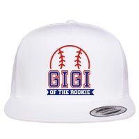 Gigi Of Rookie 1st Birthday Baseball Theme Matching Party Flat Bill Trucker Hat