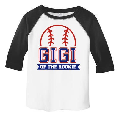 Gigi Of Rookie 1st Birthday Baseball Theme Matching Party Toddler Fine Jersey T-Shirt