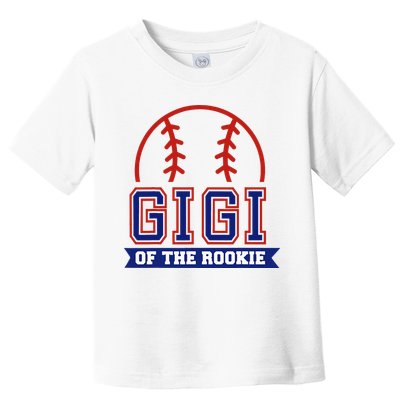 Gigi Of Rookie 1st Birthday Baseball Theme Matching Party Toddler T-Shirt