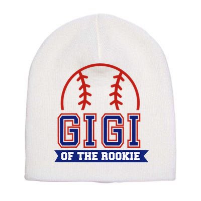Gigi Of Rookie 1st Birthday Baseball Theme Matching Party Short Acrylic Beanie