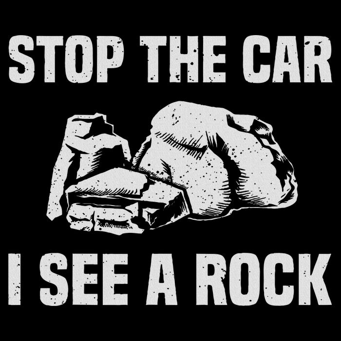 Geologist Outfit Rock Collector Stop The Car I See A Rock 16 in Basic Backpack