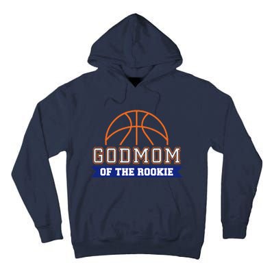 Godmom Of Rookie 1st Birthday Basketball Theme Matching Tall Hoodie