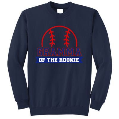 Gramma Of Rookie 1st Birthday Baseball Theme Matching Party Tall Sweatshirt