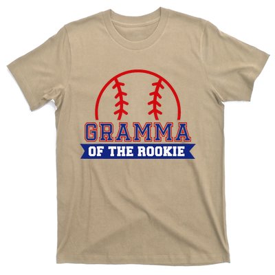 Gramma Of Rookie 1st Birthday Baseball Theme Matching Party T-Shirt