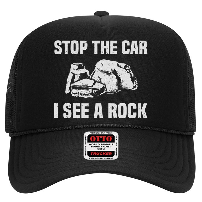 Geologist Outfit Rock Collector Stop The Car I See A Rock Hat