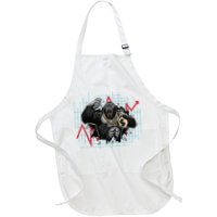 Gorilla Crashing Stock Market Apron