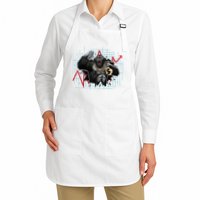 Gorilla Crashing Stock Market Apron