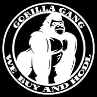 Gorilla Gang We Buy And HODL Meme Stonk Impact Tech Backpack