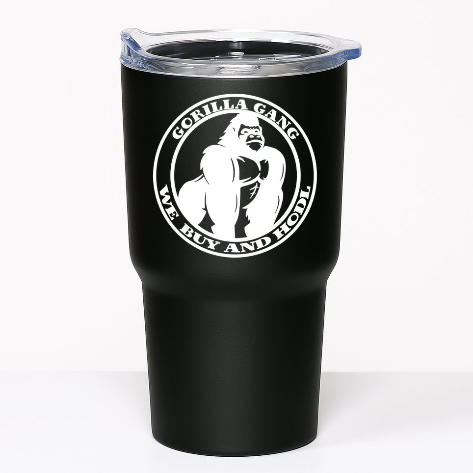 Gorilla Gang We Buy And HODL Meme Stonk Tumbler