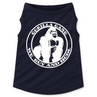 Gorilla Gang We Buy And HODL Meme Stonk Doggie Tank