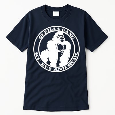 Gorilla Gang We Buy And HODL Meme Stonk Tall T-Shirt