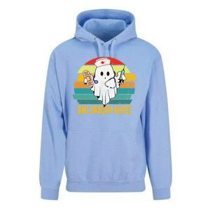 Ghosts One Spooky Nurse Halloween Nurse Fall Scrub Rn Cute Gift Unisex Surf Hoodie