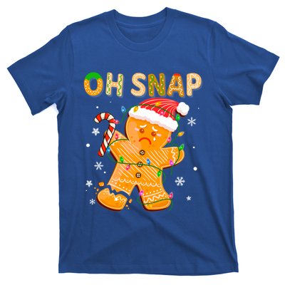 Gingerbread Oh Snap Christmas Cookie Costume Baking Team Funny Gift T-Shirt