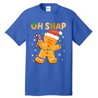 Gingerbread Oh Snap Christmas Cookie Costume Baking Team Funny Gift Tall T-Shirt