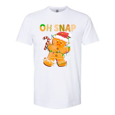 Gingerbread Oh Snap Christmas Cookie Costume Baking Team Funny Gift Softstyle CVC T-Shirt