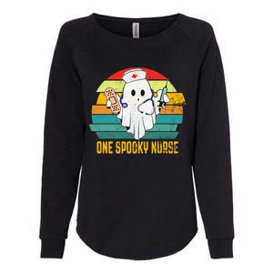 Ghosts One Spooky Nurse Halloween Nurse Fall Scrub Rn Gift Womens California Wash Sweatshirt