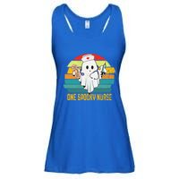 Ghosts One Spooky Nurse Halloween Nurse Fall Scrub Rn Gift Ladies Essential Flowy Tank